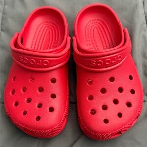 CROCS Kids Bright Red Sandals